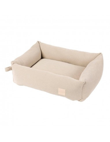 FuzzYard Life Sandstone Hundebett aus Cord (Größe S)