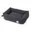 FuzzYard Life Slate Grey Hundebett aus Cord (Größe S)