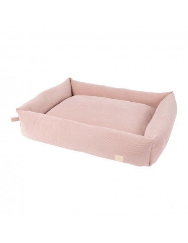 FuzzYard Life Soft Blush Hundebett aus Cord (Größe L)