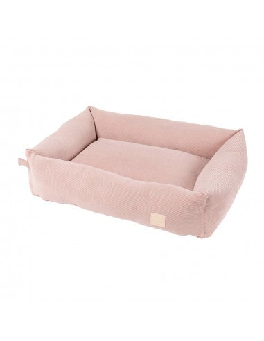 FuzzYard Life Soft Blush Hundebett aus Cord (Größe M)