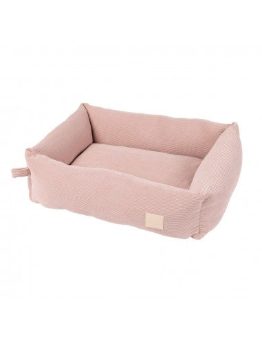 FuzzYard Life Soft Blush Hundebett aus Cord (Größe S)