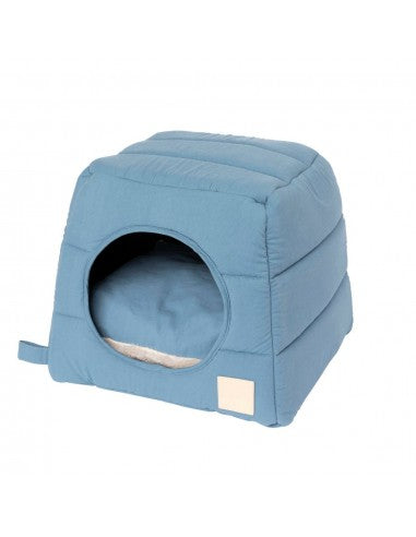 Katzenhöhle aus Baumwolle FuzzYard Life French Blue