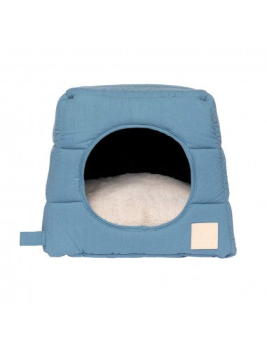 Katzenhöhle aus Baumwolle FuzzYard Life French Blue