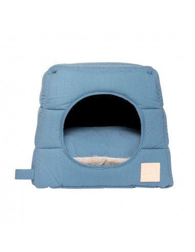 Katzenhöhle aus Baumwolle FuzzYard Life French Blue