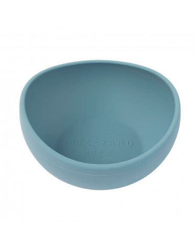 FuzzYard Life French Blue Futternapf aus Silikon (Größe M)