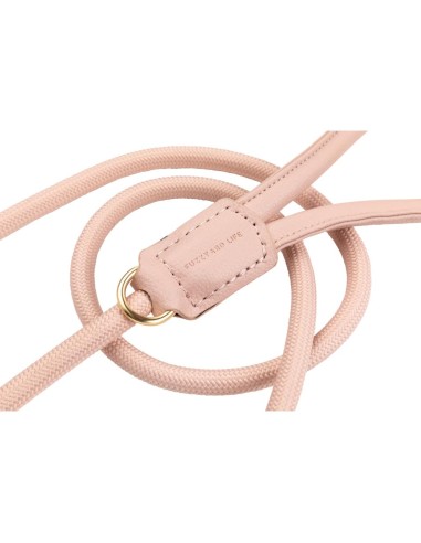 FuzzYard Life Atelier Soft Blush geflochtene Hundeleine (Größe L)