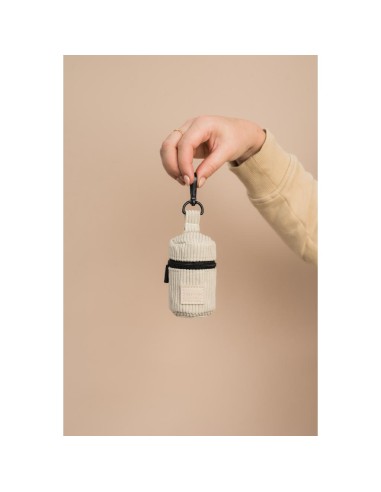 Kotbeutelspender aus Cord FuzzYard Life Slate Grey
