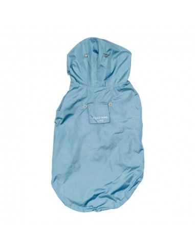Regenmantel für Hunde FuzzYard Life French Blue