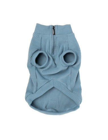 FuzzYard Life Hundepullover in Rippstrick, French Blue