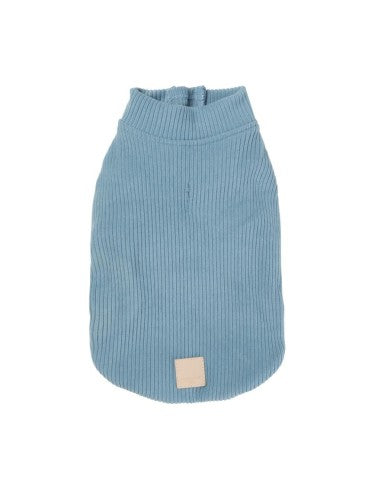 FuzzYard Life Hundepullover in Rippstrick, French Blue