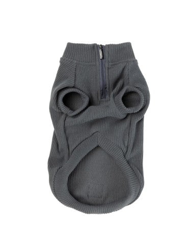 FuzzYard Life Hundepullover in Rippstrick, Slate Grey