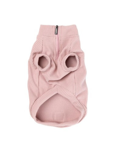 FuzzYard Life Hundepullover in Rippstrick, Soft Blush