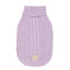 FuzzYard Life Hundepullover mit Zopfmuster, Lila