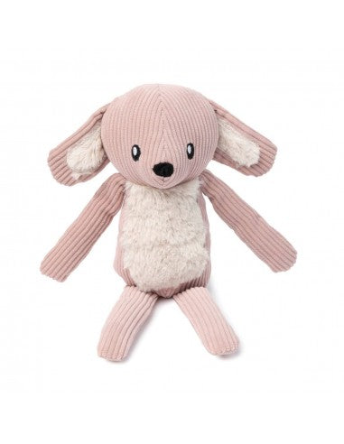 Kuscheltier für Hunde aus Cord FuzzYard Life Hase Soft Blush