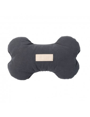 FuzzYard Life Slate Grey Plüschknochen für Hunde (Größe L)