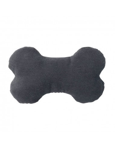 FuzzYard Life Slate Grey Plüschknochen für Hunde (Größe L)