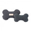 FuzzYard Life Slate Grey Plüschknochen für Hunde (Größe S)