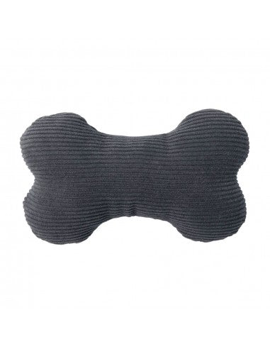 FuzzYard Life Slate Grey Plüschknochen für Hunde (Größe S)