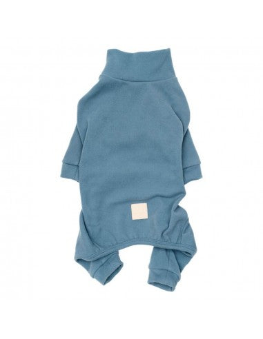 FuzzYard Life weicher Hundepyjama, French Blue