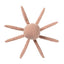 Kuscheltier Oktopus für Hunde FuzzYard Life Soft Blush