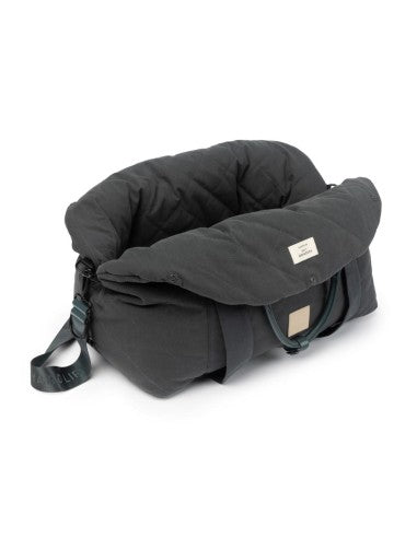 FuzzYard Life 3-in-1 Hundetasche und Autositz, Slate Grey