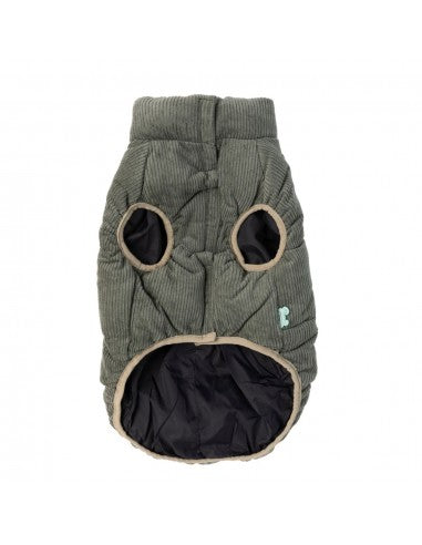 Gefütterter Hundemantel FuzzYard Mosman Khaki Größe 6