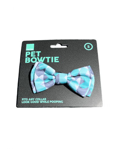 FuzzYard Mint Fizz Hundefliege mit Klettverschluss (Größe S)