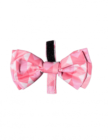 FuzzYard Pink Lemonade Hundefliege mit Klettverschluss (Größe L)