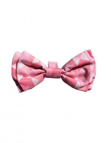 FuzzYard Pink Lemonade Hundefliege mit Klettverschluss (Größe L)