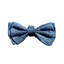 FuzzYard Thornbury Aegean Blue Hundefliege mit Klettverschluss (Größe L)