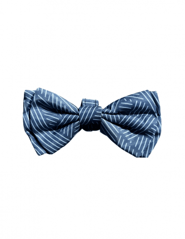 FuzzYard Thornbury Aegean Blue Hundefliege mit Klettverschluss (Größe L)