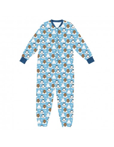 FuzzYard Arctic Age Einteiliger Pyjama für Menschen (Größe S)