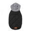 FuzzYard Cremorne Hunde-Kapuzenpullover, Schwarz (Größe 7)