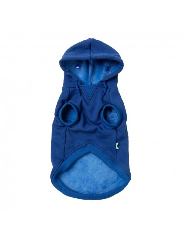 FuzzYard The Homies Hunde-Kapuzenpullover, Blau (Größe 1)