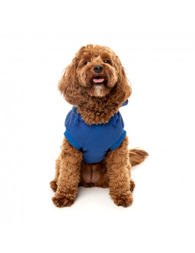 FuzzYard The Homies Hunde-Kapuzenpullover, Blau (Größe 1)