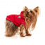 FuzzYard The Homies Hunde-Kapuzenpullover, Rot (Größe 1)