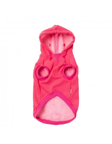 FuzzYard The Homies Hunde-Kapuzenpullover, Rosa (Größe 1)