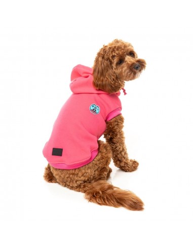 FuzzYard The Homies Hunde-Kapuzenpullover, Rosa (Größe 1)