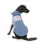 FuzzYard Treats Hunde-Kapuzenpullover, Blau (Größe 6)