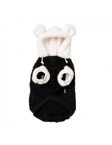 FuzzYard Winnie Hunde-Kapuzenpullover, Panda (Größe 5)