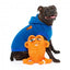 FuzzYard Yardsters Hunde-Kapuzenpullover, Blau (Größe 1)