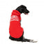 FuzzYard Zoomies Hunde-Kapuzenpullover, Rot (Größe 1)