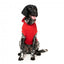 FuzzYard Zoomies Hunde-Kapuzenpullover, Rot (Größe 1)