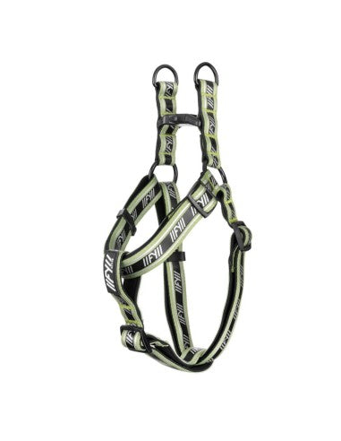 FuzzYard FY Active Strap verstellbares Hundegeschirr, Khaki (Größe S)