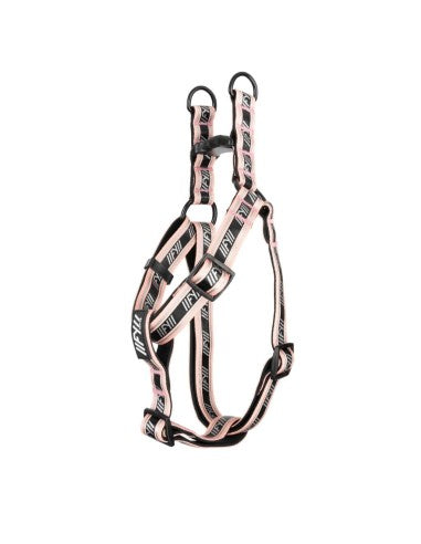 FuzzYard FY Active Strap verstellbares Hundegeschirr, Pfirsich (Größe S)