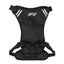 FuzzYard FY Active Go gepolstertes Hundegeschirr, Schwarz (Größe XS)