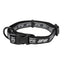 FuzzYard FY Active Neopren-Hundehalsband, Schwarz (Größe S)