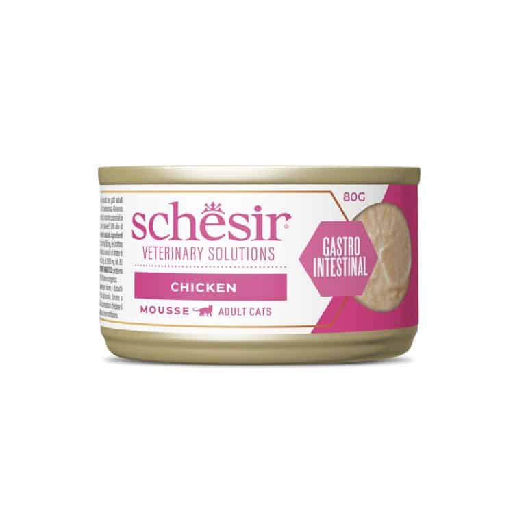 Schesir Gastrointestinal Nassfutter Katze Mousse Huhn – Bild 2