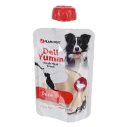 Deli Yumm Fresh Meat flüssiger Hundesnack Ente, 90 g
