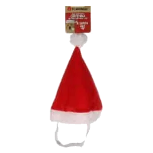 Weihnachtsmütze mit Klettverschluss für Hunde
